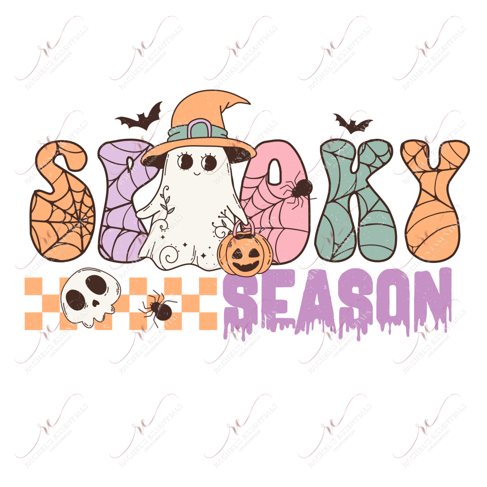 Spooky Season- Ready To Press Sublimation Transfer Print Sublimation