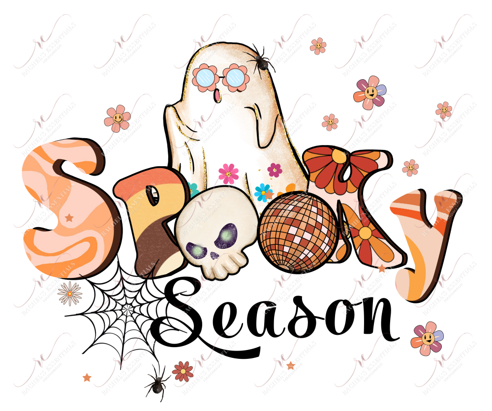 Spooky Season - Ready To Press Sublimation Transfer Print Sublimation