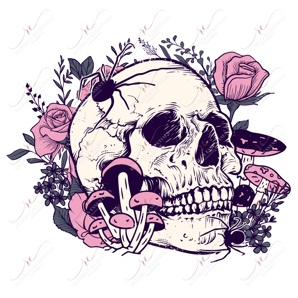 Spooky Skeleton - Htv Transfer