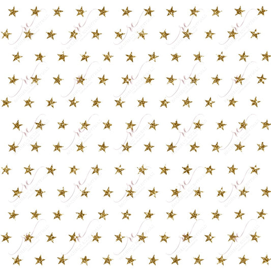 Star Dots White - Ready To Press Sublimation Transfer Print Sublimation