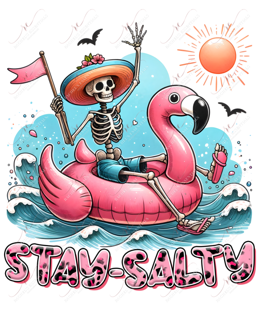 Stay Salty - Ready To Press Sublimation Transfer Print Sublimation