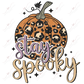 Stay Spooky - Ready To Press Sublimation Transfer Print Sublimation