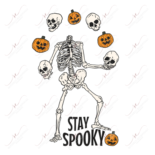 Stay Spooky - Ready To Press Sublimation Transfer Print Sublimation