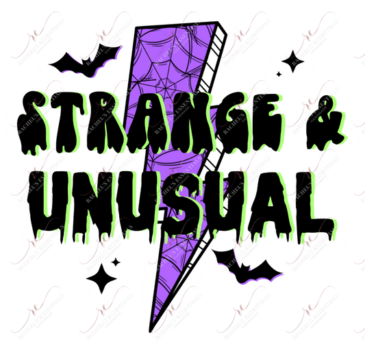 Strange And Unusual - Sticker Set