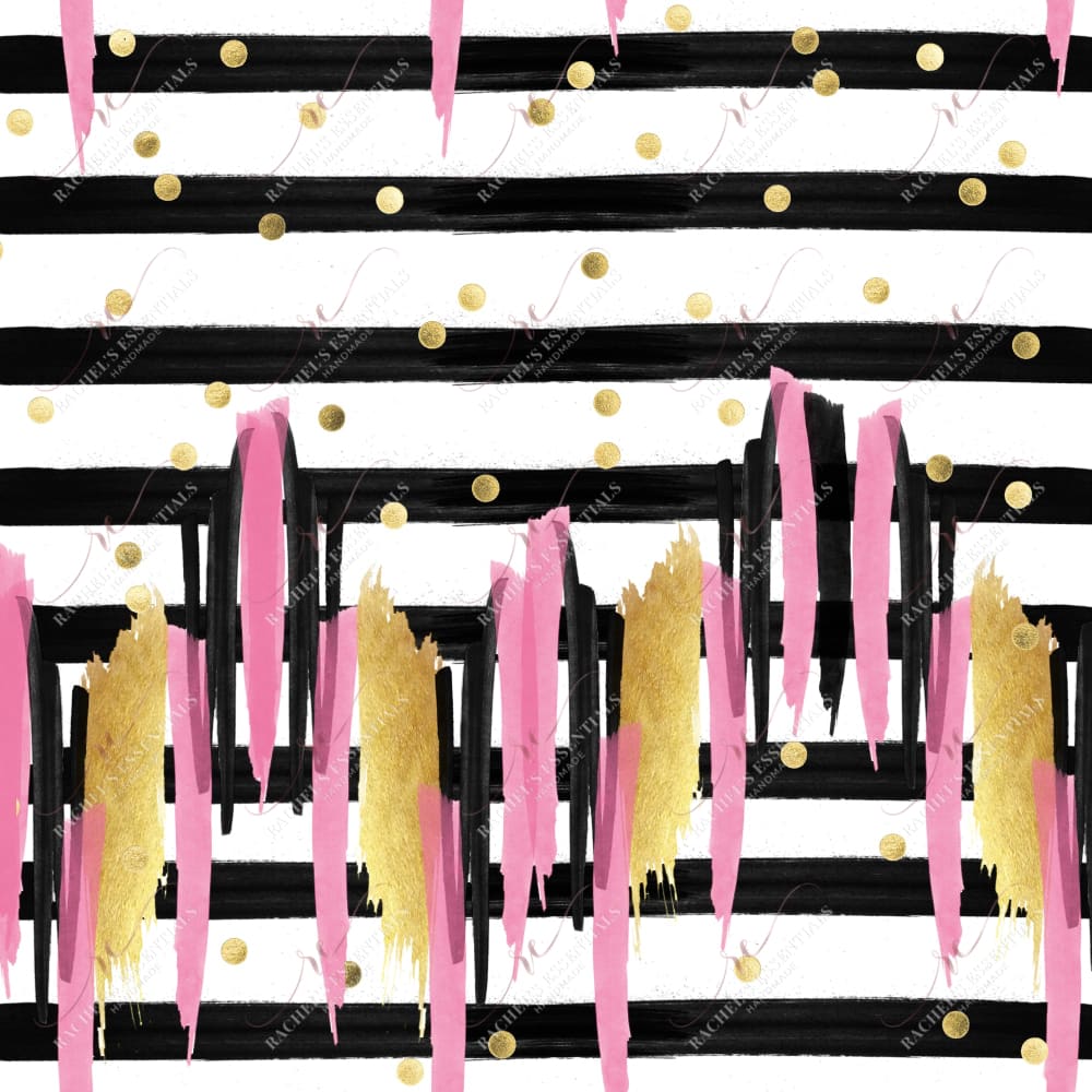 Stripes With Confetti - Vinyl Wrap