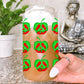 Apple - 16Oz Glass Can Wrap Sublimation