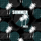 Summer 2023 (Black & Teal) - Ready To Press Sublimation Transfer Print Sublimation