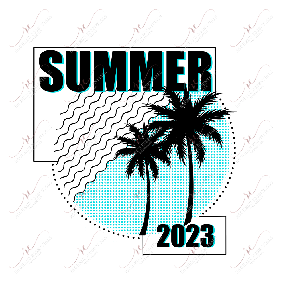 Summer 2023- Ready To Press Sublimation Transfer Print Sublimation