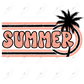 Summer- Clear Cast Decal