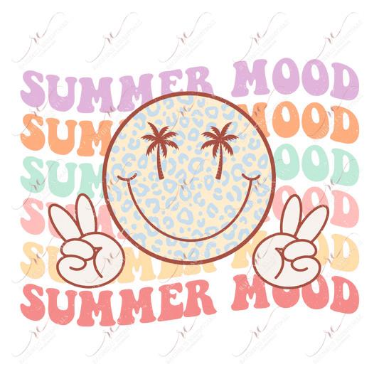Summer Mood- Clear Cast Decal