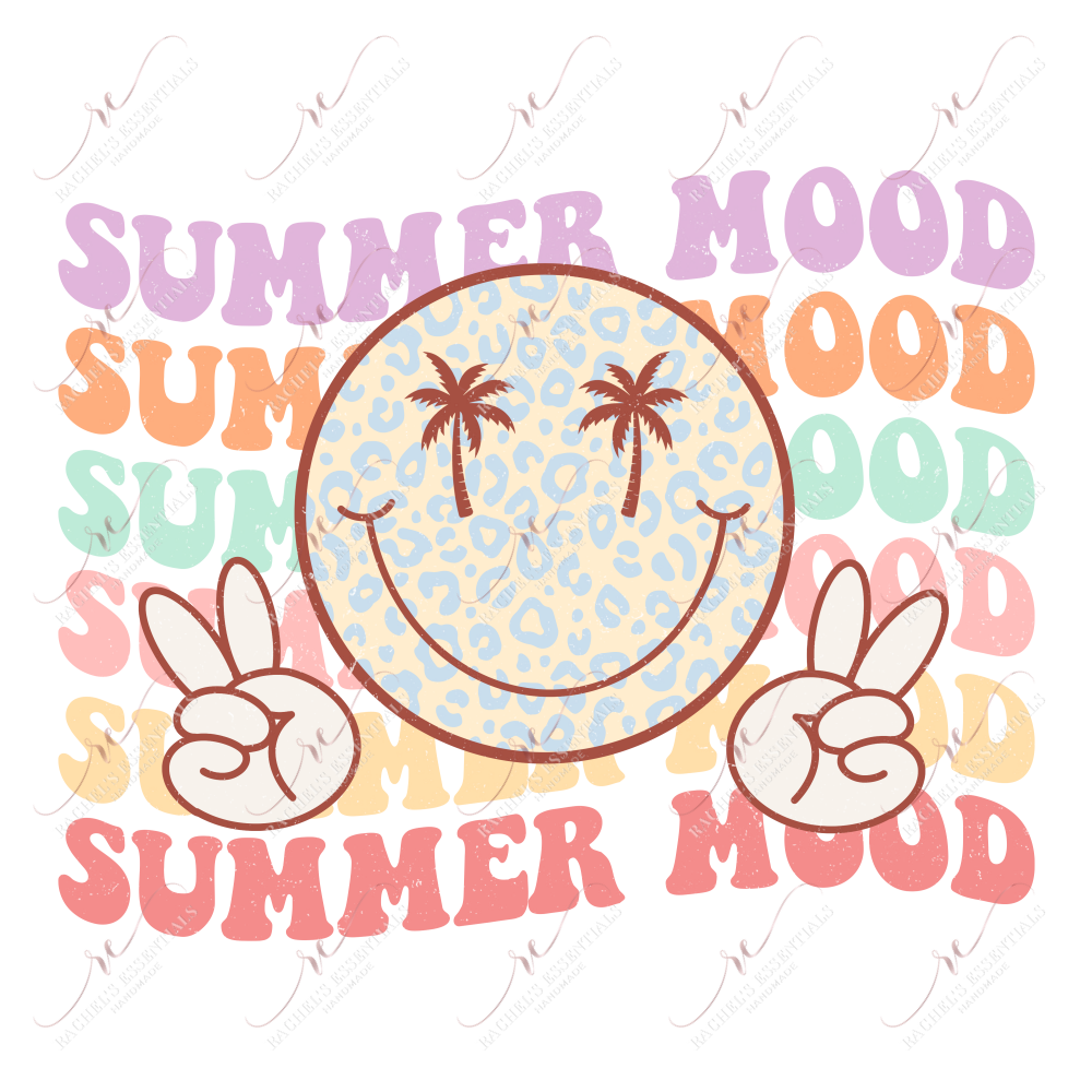 Summer Mood- Clear Cast Decal