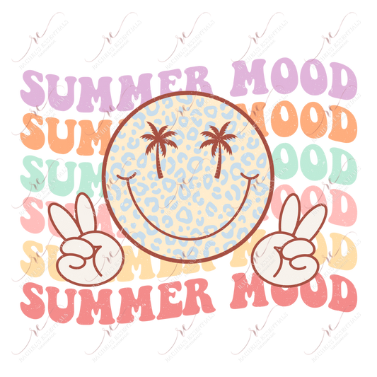 Summer Mood- Clear Cast Decal