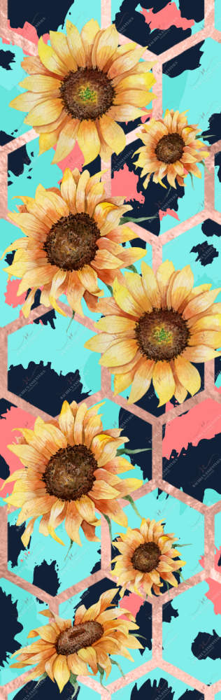 Sunflower Leopard - Vinyl Pen Wrap