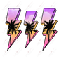 Sunset Bolts - Clear Cast Decal