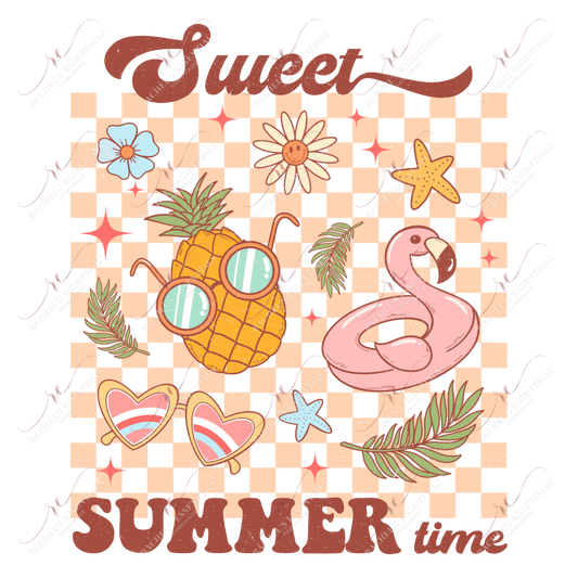 Sweet Summer- Clear Cast Decal