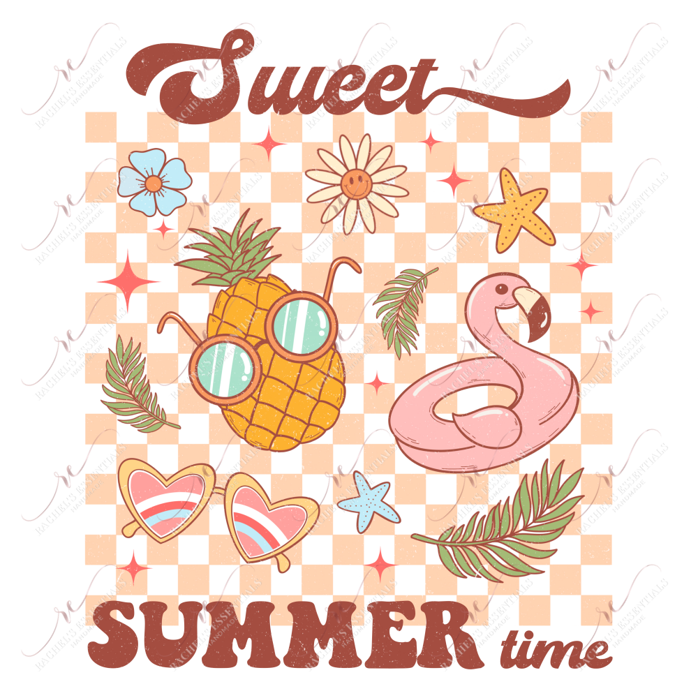 Sweet Summer-Ready To Press Sublimation Transfer Print Sublimation