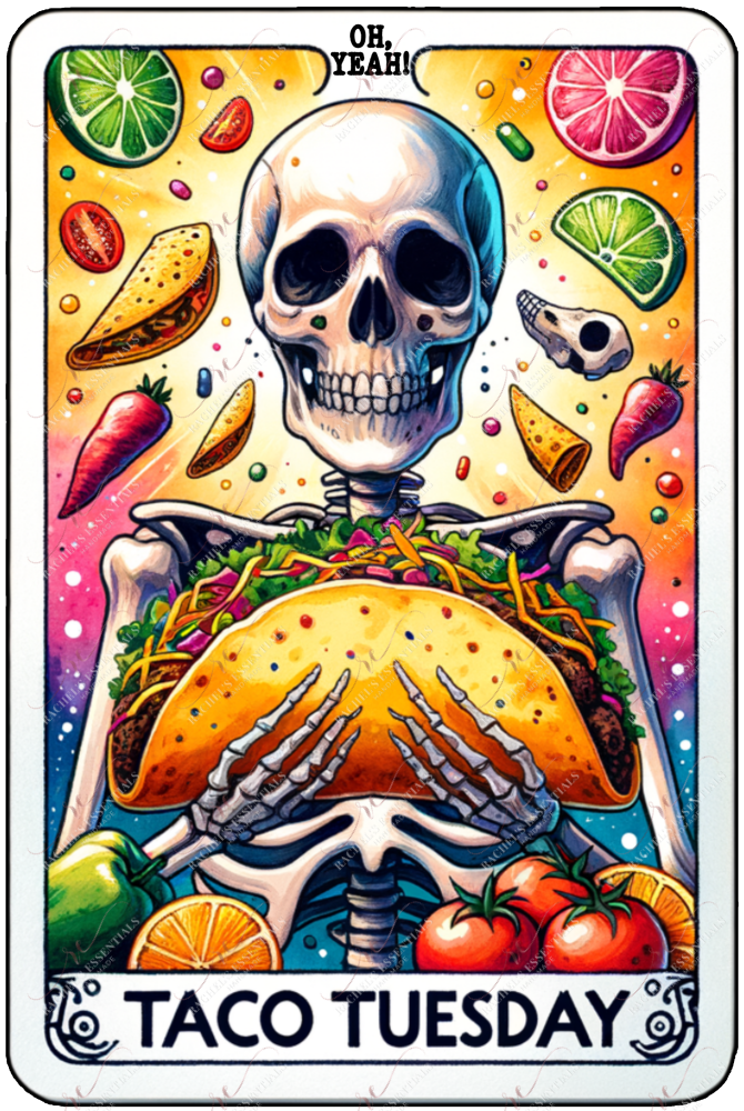 Taco Tuesday - Ready To Press Sublimation Transfer Print Sublimation