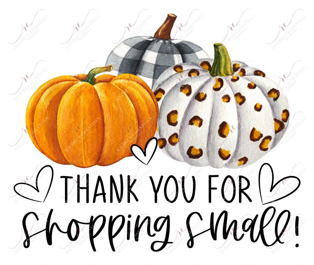 Thank You Pumpkins Stickers