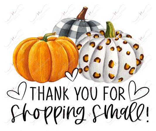 Thank You Pumpkins Stickers