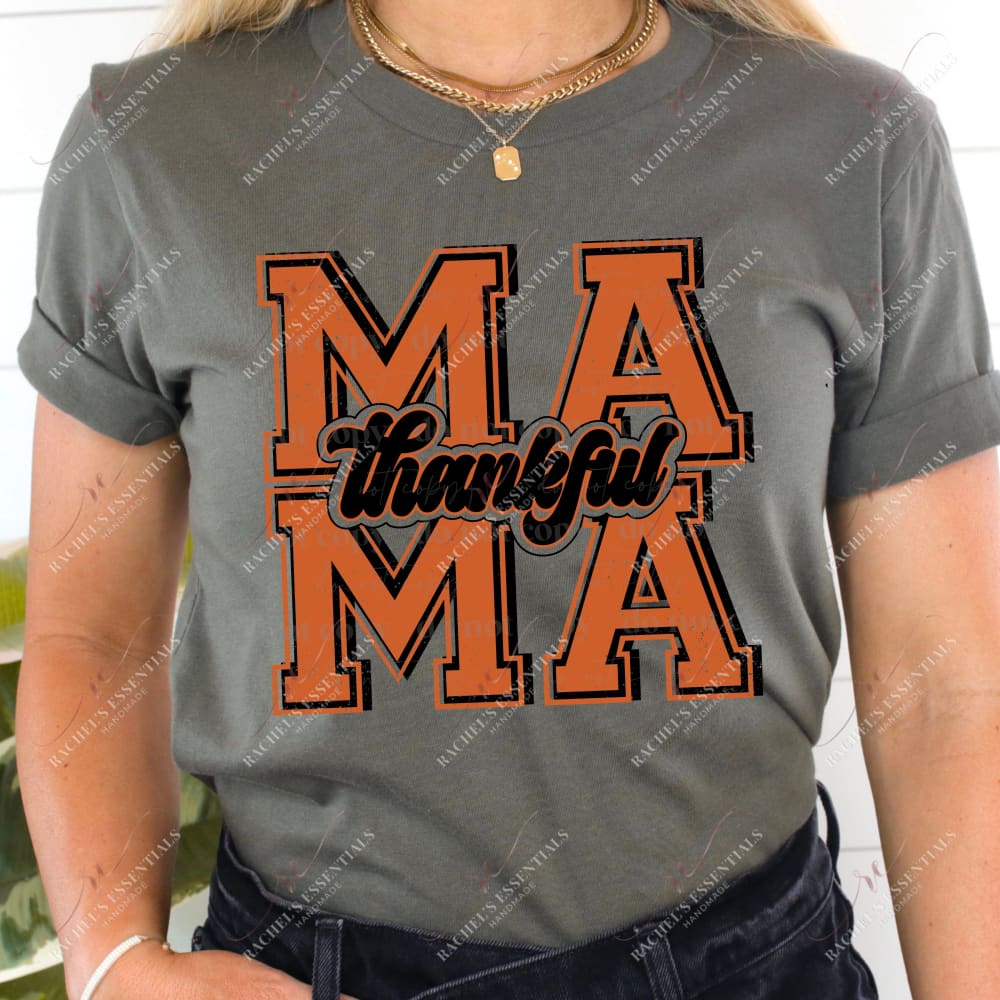 Thankful Mama - Ready To Press Sublimation Transfer Print Sublimation