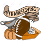 Thanksgiving - Clear Cast Decal