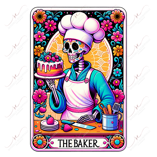 The Baker - Ready To Press Sublimation Transfer Print Sublimation