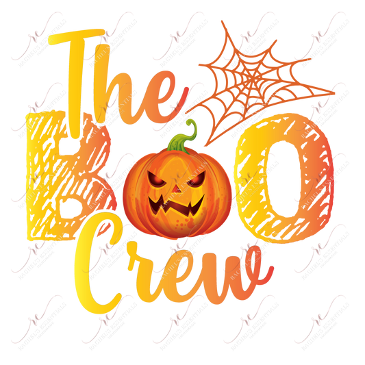 Sublimation 1.99 The boo crew - ready to press sublimation transfer print freeshipping - Rachel's Essentials