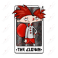 The Clown - Clear Cast Decal