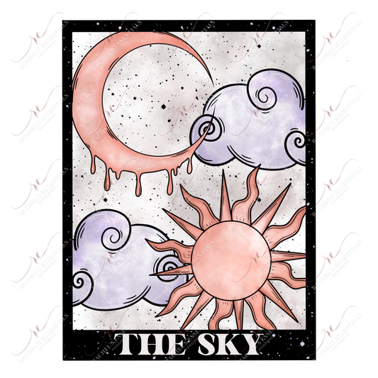 The Sky - Ready To Press Sublimation Transfer Print Sublimation