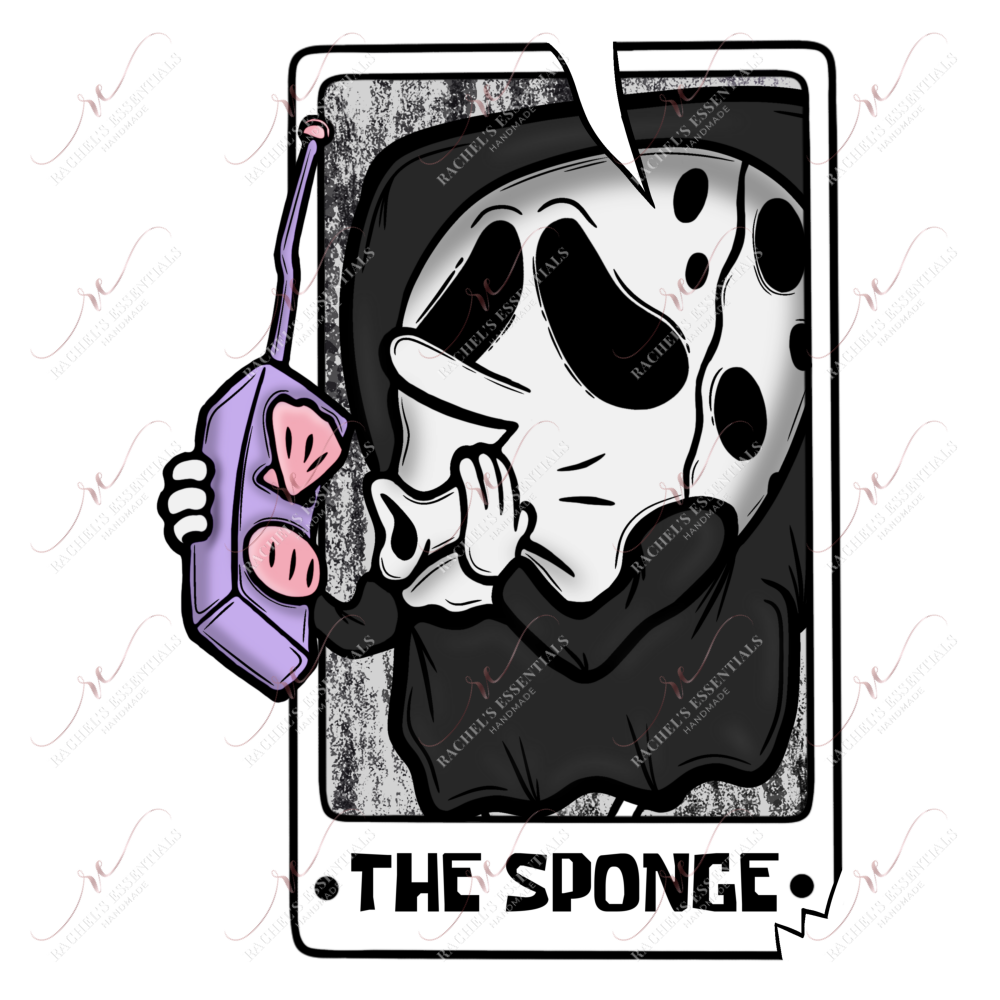 The Sponge - Clear Cast Decal