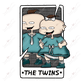 The Twins - Clear Cast Decal