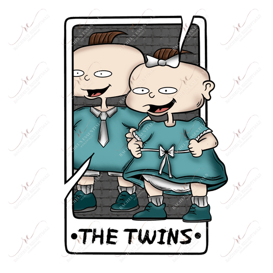 The Twins - Clear Cast Decal