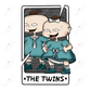 The Twins - Clear Cast Decal