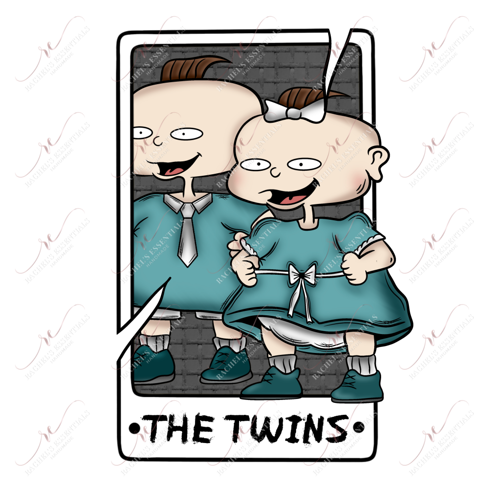 The Twins - Ready To Press Sublimation Transfer Print Sublimation