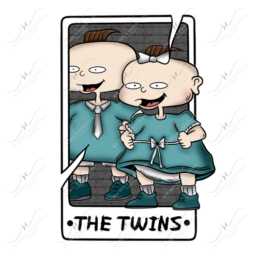 The Twins - Ready To Press Sublimation Transfer Print Sublimation