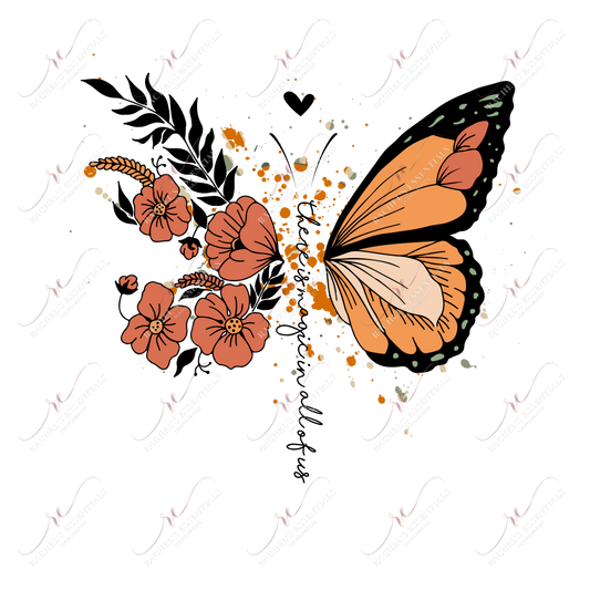 There Is Magic In All Of Us Butterfly - Ready To Press Sublimation Transfer Print Sublimation