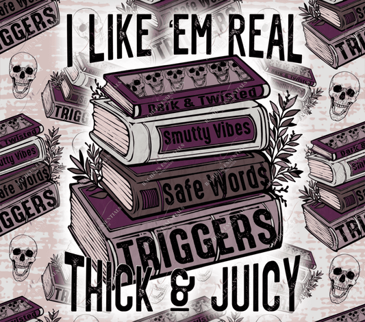 Thick And Juicy Skulls- Vinyl Wrap Vinyl