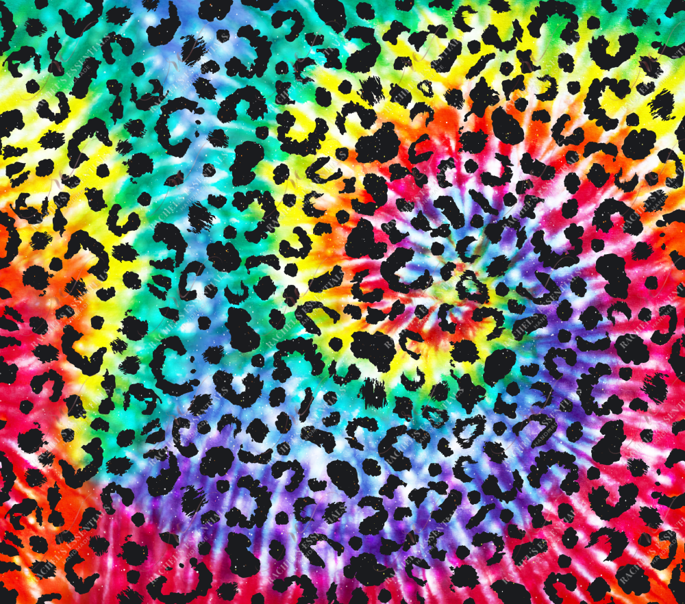 Tie Die Leopard - Vinyl Wrap