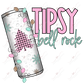 Tipsy Bell Rock - Clear Cast Decal