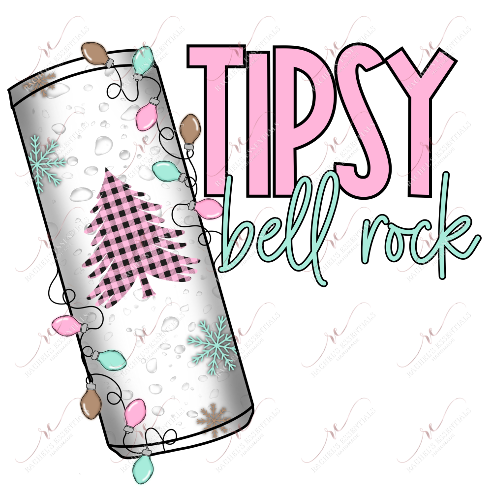 Tipsy Bell Rock - Clear Cast Decal