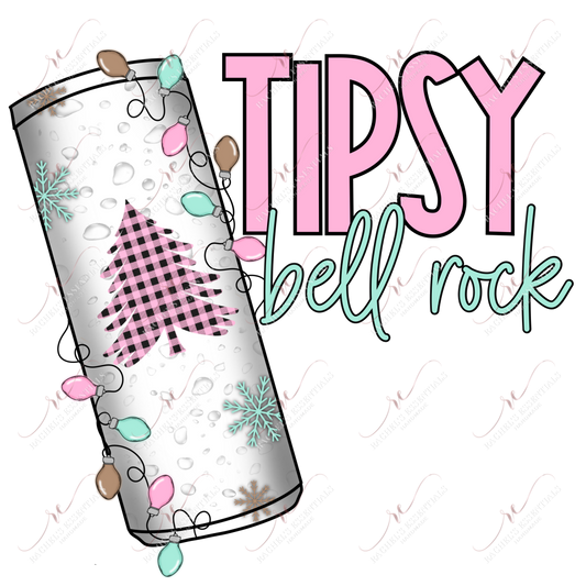 Tipsy Bell Rock - Clear Cast Decal