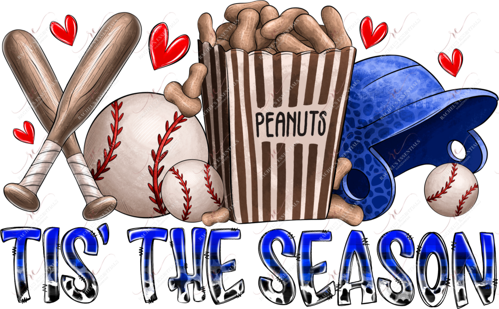 Tis The Season Baseball - Htv Transfer