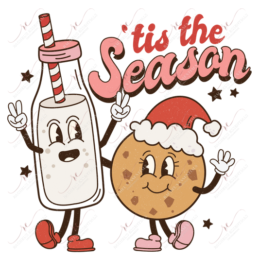 Tis The Season - Ready To Press Sublimation Transfer Print Sublimation