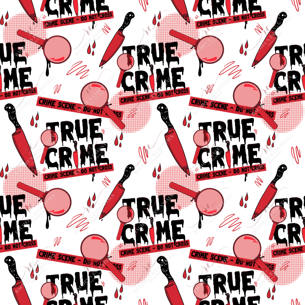 True Crime Scene- Vinyl Wrap Seamless Vinyl