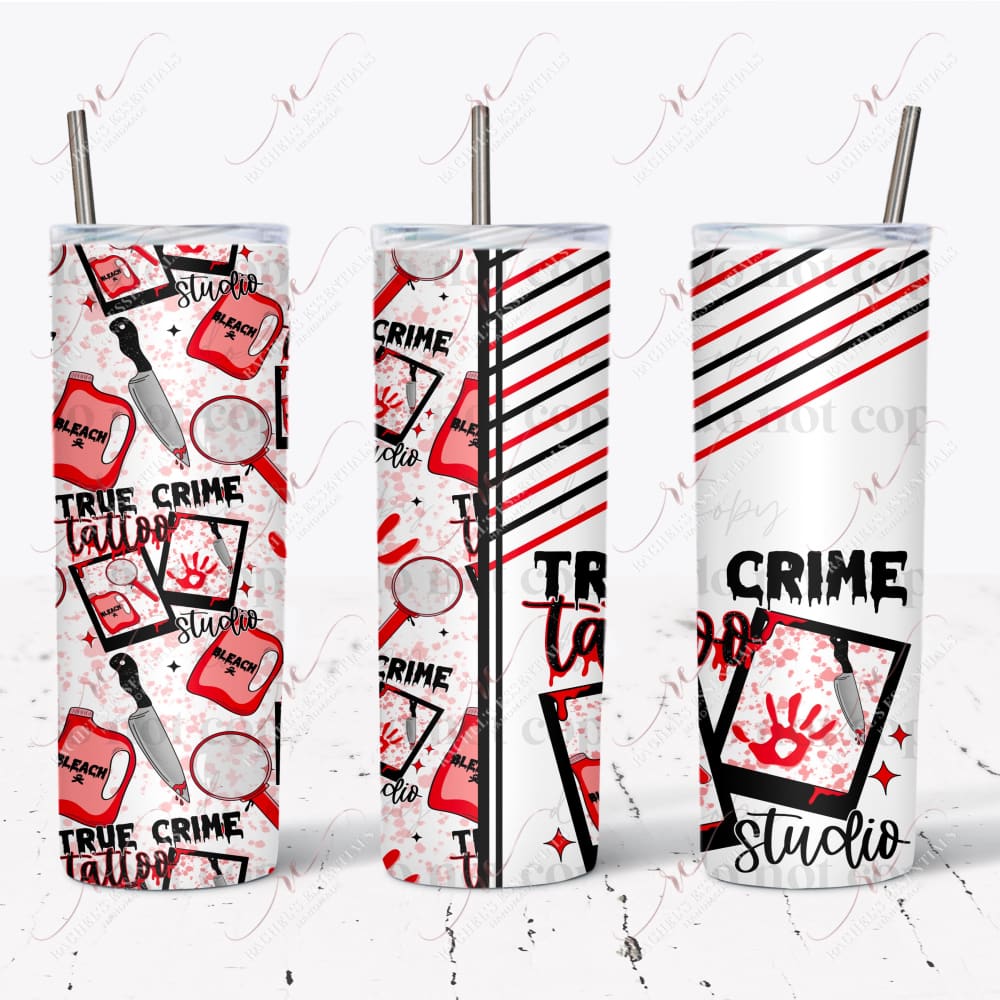 True Crime Tattoo - Ready To Press Sublimation Transfer Print Sublimation