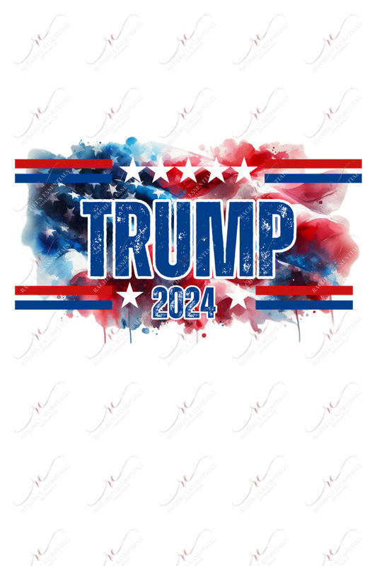 Trump 2024 - Clear Cast Decal