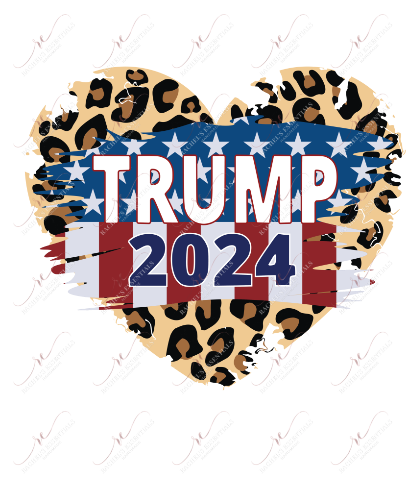 Trump 2024 - Clear Cast Decal