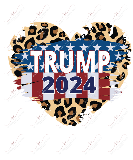 Trump 2024 - Clear Cast Decal