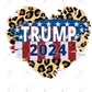 Trump 2024 - Ready To Press Sublimation Transfer Print Sublimation