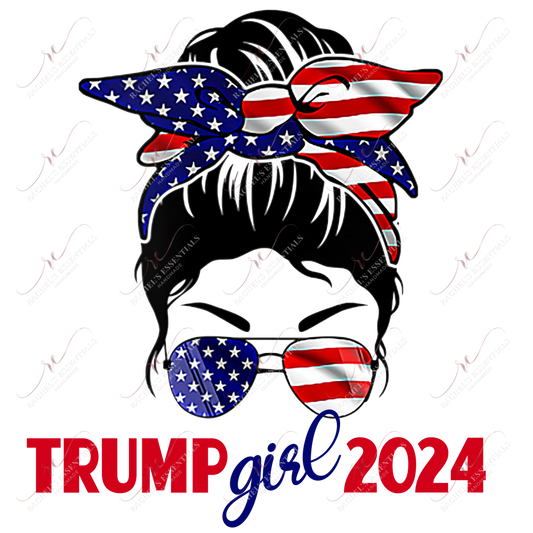 Trump Girl 2024 - Ready To Press Sublimation Transfer Print Sublimation